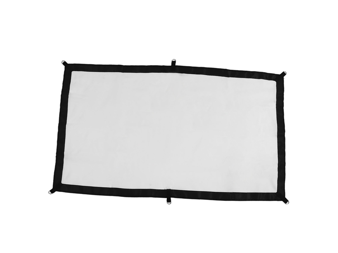 Pantalla De Proyector Plegable Hd De 60 Pulgadas, Sin Arrugas, Formato 16:9, Para Uso En Interiores Y Exteriores, Con Ganchos.