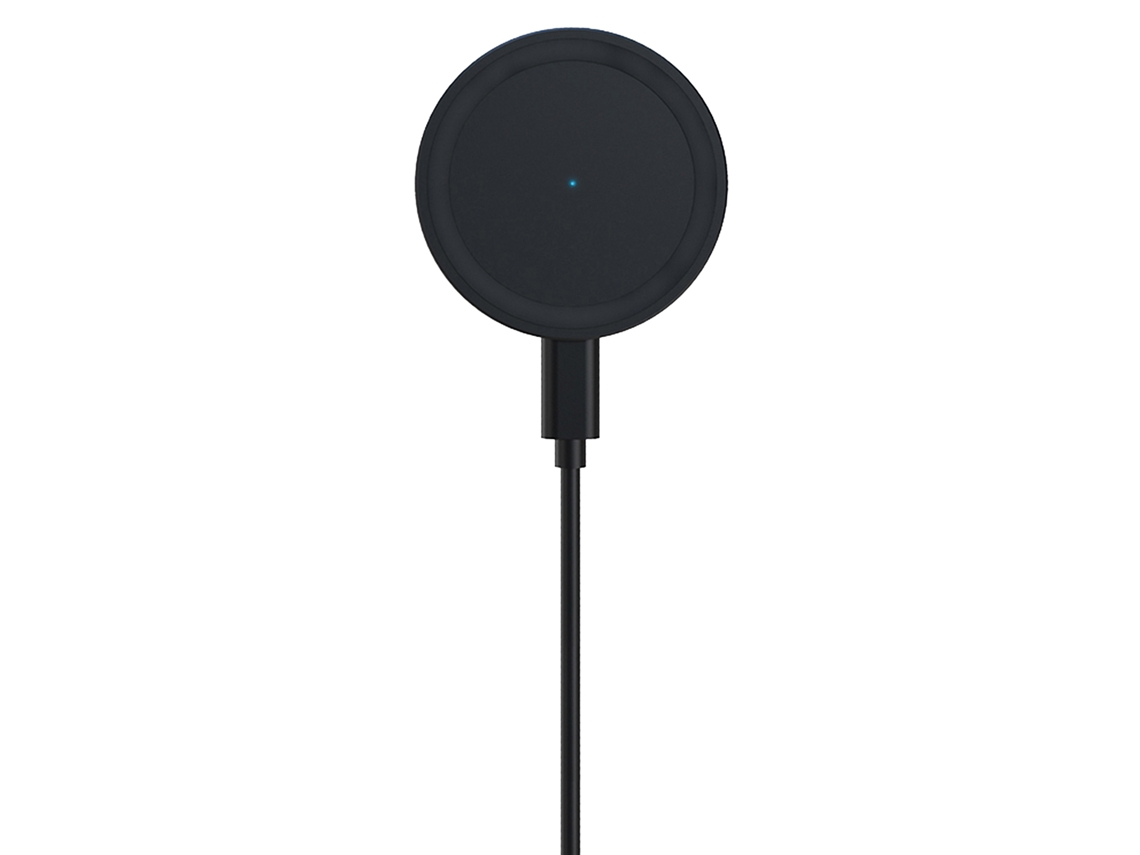 Carregador Sem Fio Múltiplo Portátil Para Ios 12 Com Carregamento Magnético 15w Preto