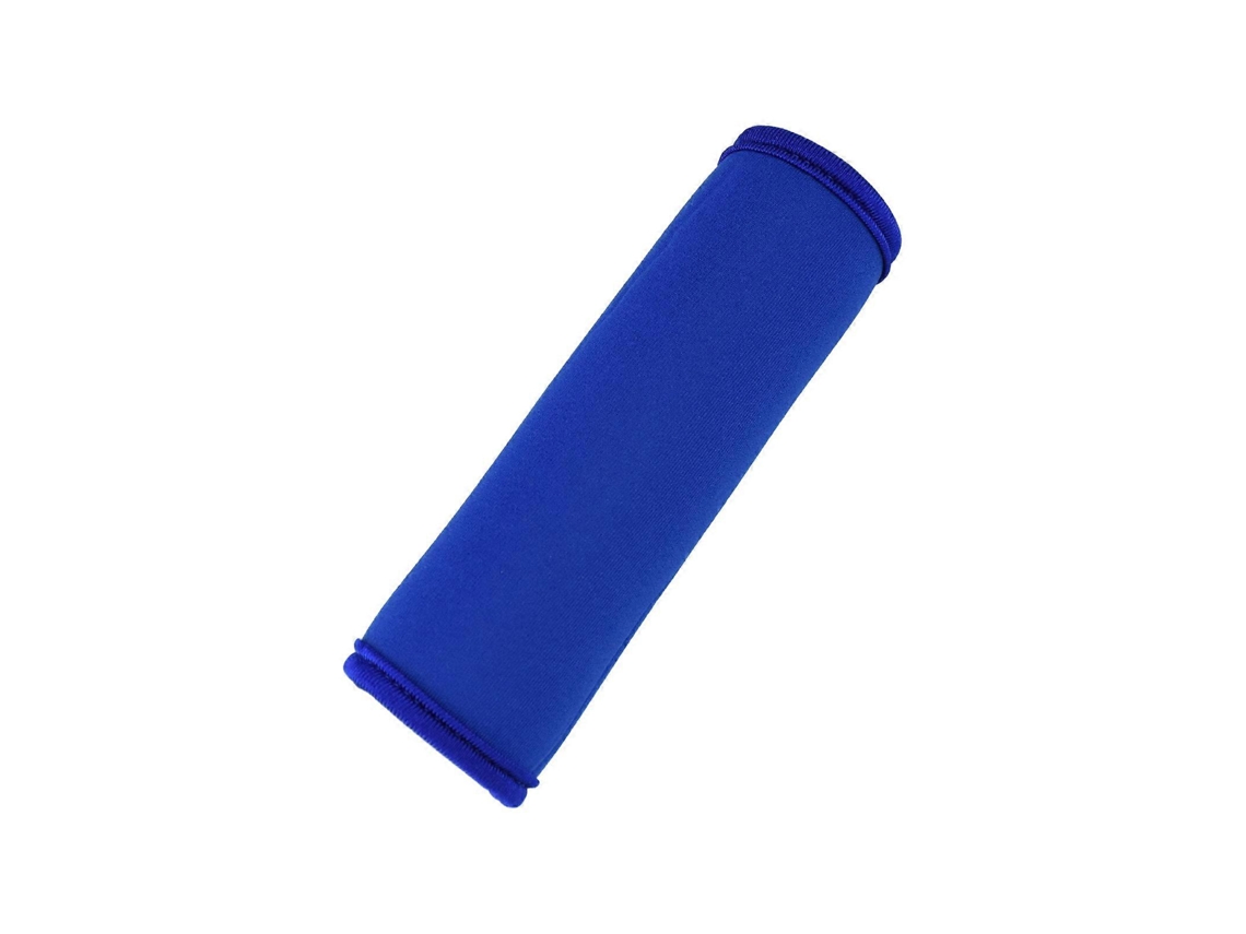 Funda protectora para asa de equipaje, forro cómodo para asa de equipaje, mantiene el asa de su equipaje en perfectas condiciones (azul).