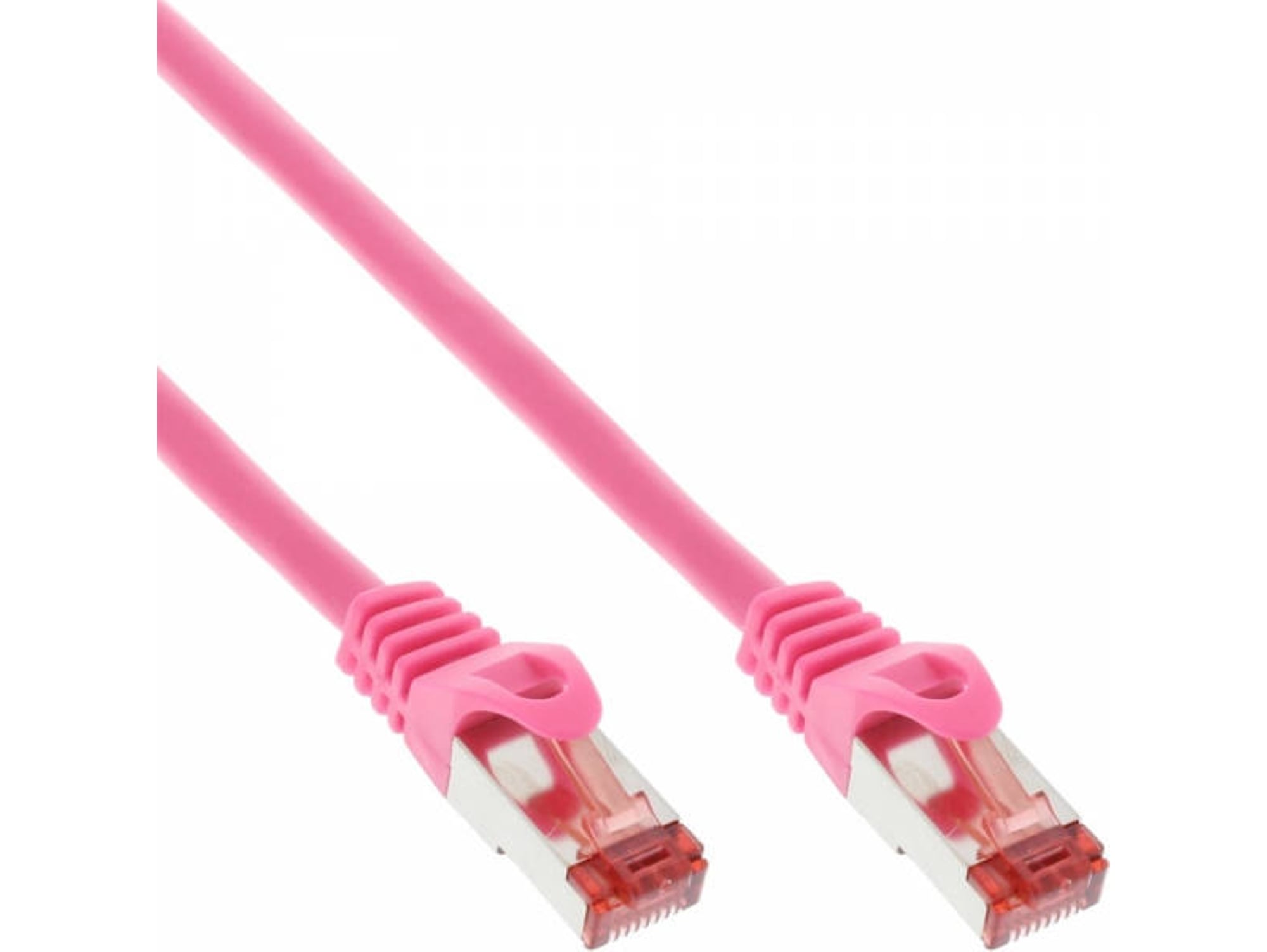 Cable de Red INLINE (RJ45 - 1.5 m - Rosa)