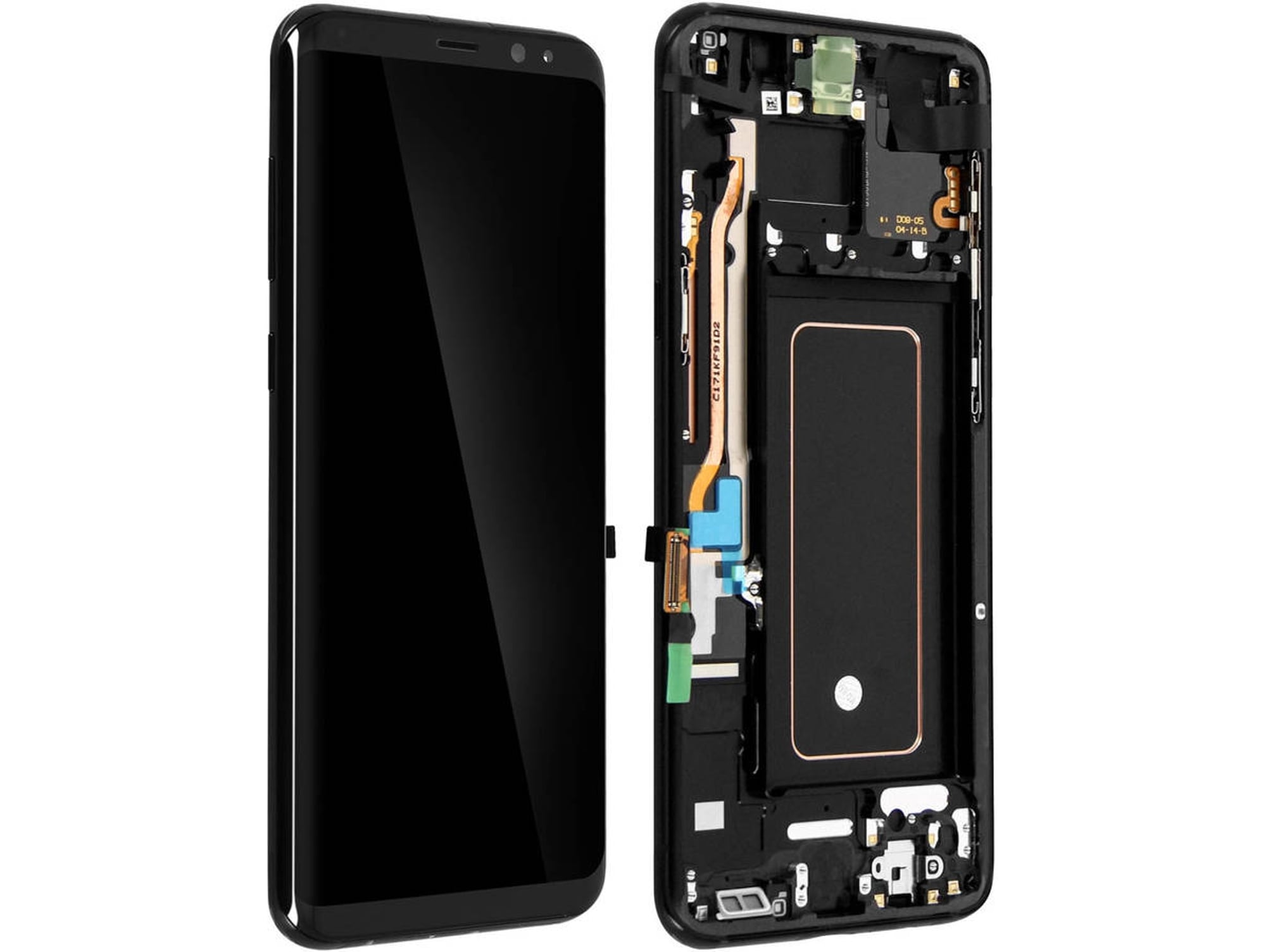 Pantalla LCD SAMSUNG Vidrio Galaxy S8+ Negro