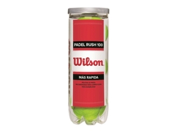 Pelota de Pádel WILSON Bote 3 'Rush 100' 