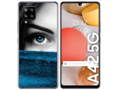 Carcasa Samsung Galaxy A42 5G TUMUNDOSMARTPHONE Dibujos Multicolor
