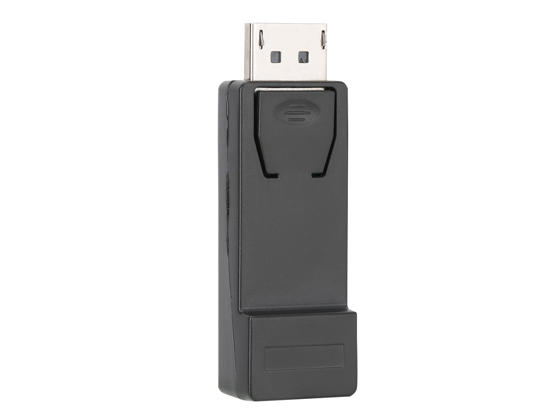 Adaptador Dp Macho A Hdmi Hembra, Cobre, Libre De Oxígeno, 4k 1080p, 21,6 Gbps, Negro, Pbs