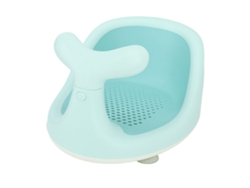Silla De Baño Para Bebé - Antideslizante Con Ventosas - Plástico Seguro - Forma De Dibujos Animados - Verde