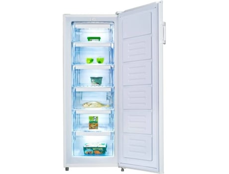 Congelador Vertical INFINITON CV-A142B (Ventilado - 55 cm - 172 L - Blanco)