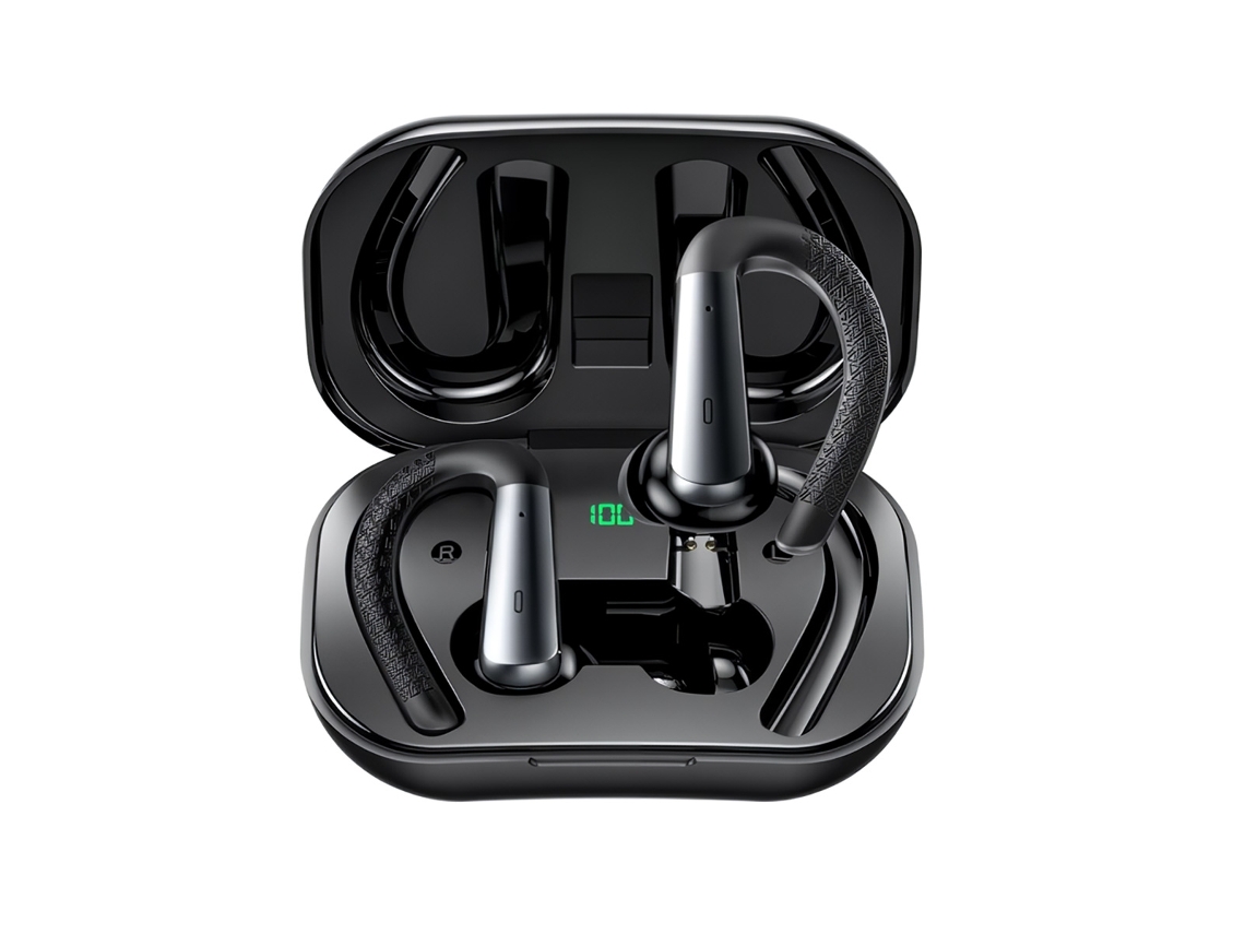 Auriculares Deportivos Bluetooth KLACK TWS-X13 con Micrófono y Pantalla LED