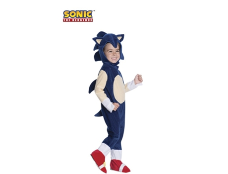 Disfraz de Bebé RUBIE'S Sonic Deluxe (1 - 2 años)