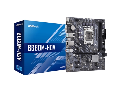 Placa base ASRock B660M-HDV (Intel LGA 1700) Micro ATX