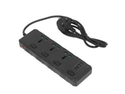 Controlador Omni de 3000 W con 3 interfaces, USB, 2 puertos PD e interruptores.
