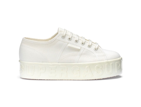 Zapatillas de Mujer SUPERGA Lettering Beige (39)