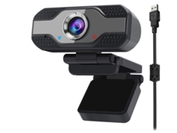 Cámara web para PC Cámara USB con micrófono Plug Play Micrófono integrado Full Ultra HD 1080p Cámara web Video Negro USHION