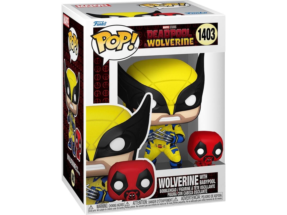 Figura FUNKO Pop! Buddy: Deadpool 3 - Wolverine with BabyPool