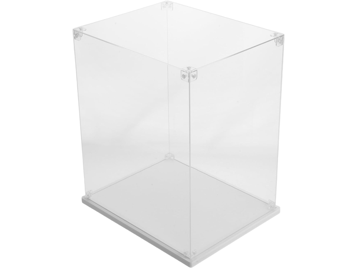Caja De Acrílico Para Embalaje: 11,8 X 9,8 X 7,9 Pulgadas. Vitrina Transparente Para Figuras.