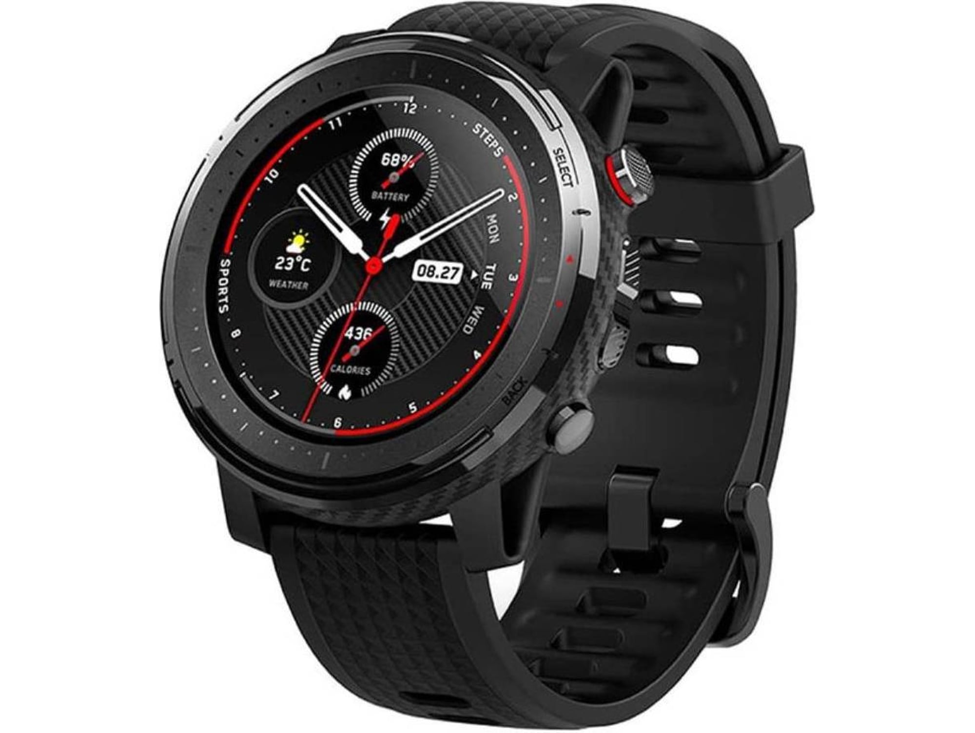 Smartwatch AMAZFIT Stratos 3 Negro