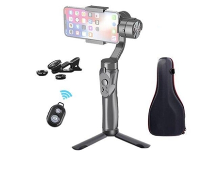Guimbal Estabilizador SLOWMOOSE Bleuthoot 3-Axis Selfie Stick Trípode para Smartphone