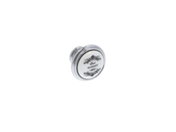 Pomo Para Muebles De Zamac Y Porcelana Diámetro 35mm Cromo Pulido Lote De 6