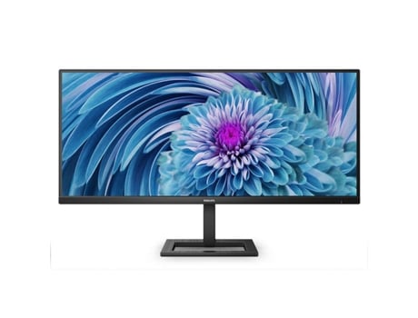 Monitor PHILIPS 346E2LAE/00 (Negro - sRGB - 34 - VA - LCD - Flicker free - Wide Quad HD - 1 ms - 4 ms)