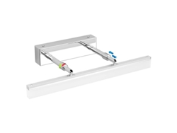 2026-luz Espejo Led Ajustable Baño, Lámpara Moderna 9w 40cm Ip44 Blanco Luz Fría 6000k