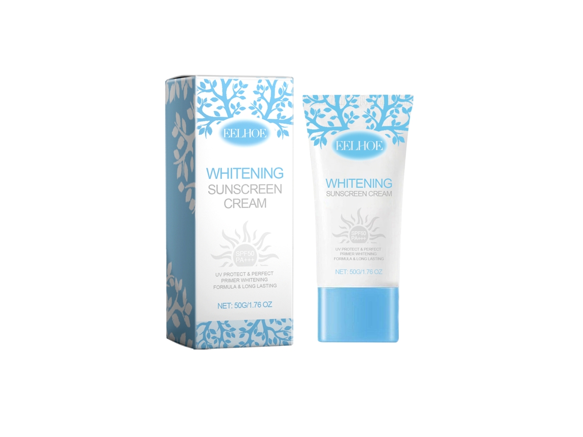 Protector solar iluminador SPF 50 con niacinamida - Alta protección
