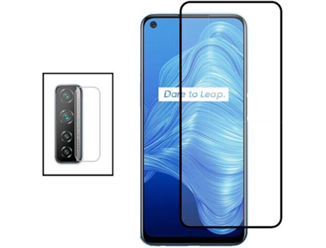 Kit Protector de Cámara Trasera Huawei P40 Lite 5G PHONECARE y Cristal Templado 5D Full Cover