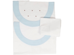 Juego de Sábanas BABYLINE Celeste
