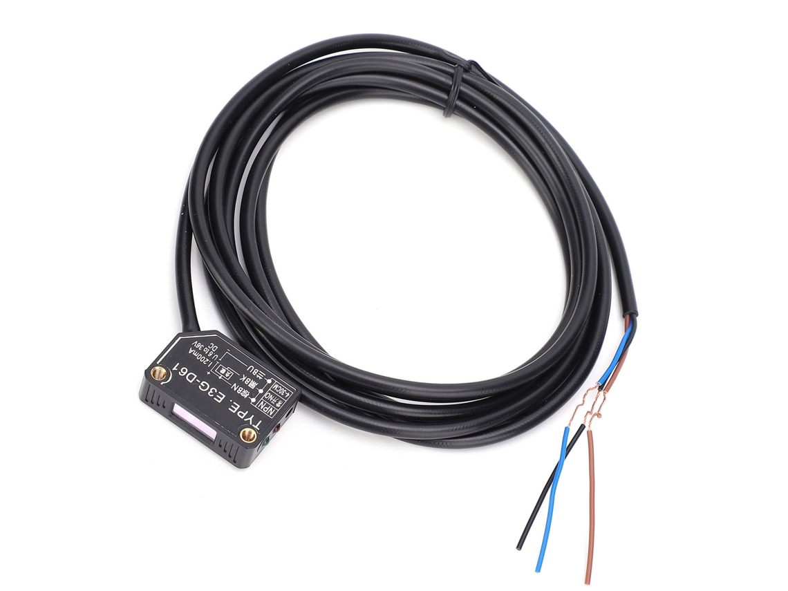 2026-sensor Fotoeléctrico Berm E3gd61 Cuadrado 3 Cables No Interruptor Dc6-36v Npn