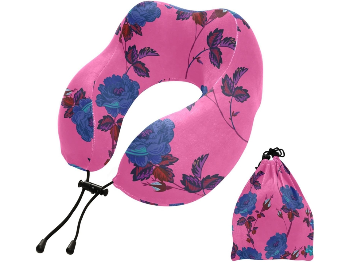 Almohada Viaje Dormir Aviones Espuma Viscoelástica Poliéster Viscoelástica. Fácilmente Soporte Fácil