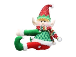 Adornos navideños, adornos para árboles de peluche TRUYUETY