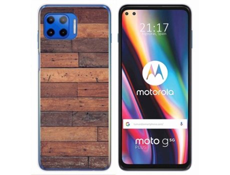 Carcasa Motorola Moto G 5G Plus TUMUNDOSMARTPHONE Dibujos Multicolor