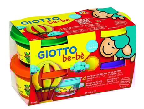 Plastilina GIOTTO Bebe 4 Colores