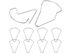 Juego De 10 Protectores Para Cuchillas De Cortacésped: Fundas Resistentes Para Mayor Seguridad E Higiene.
