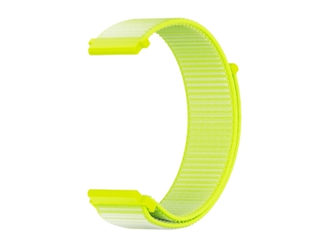 Correa de Repuesto en Tela Amarillo Flúor Compatible con los Modelos Savewatch Senior Enjoy Superior SAFEFAMILY
