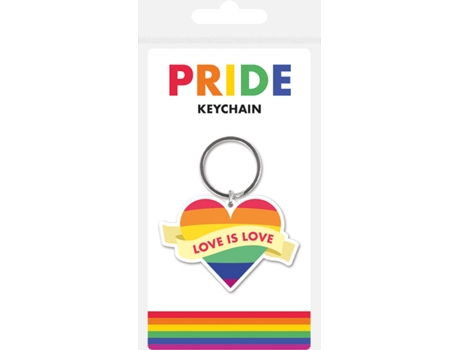 PRIDE RUBBER KEYCHAIN