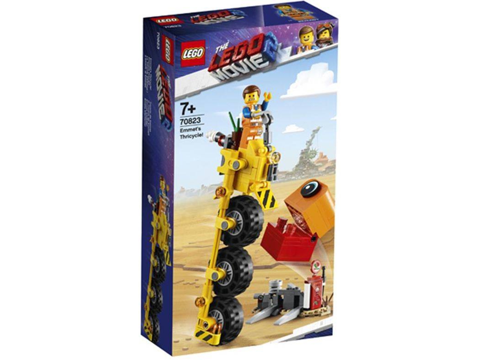 LEGO The LEGO Movie 2: Triciclo de Emmet - 70823 (Idade mínima: 7 - 174 Peças)