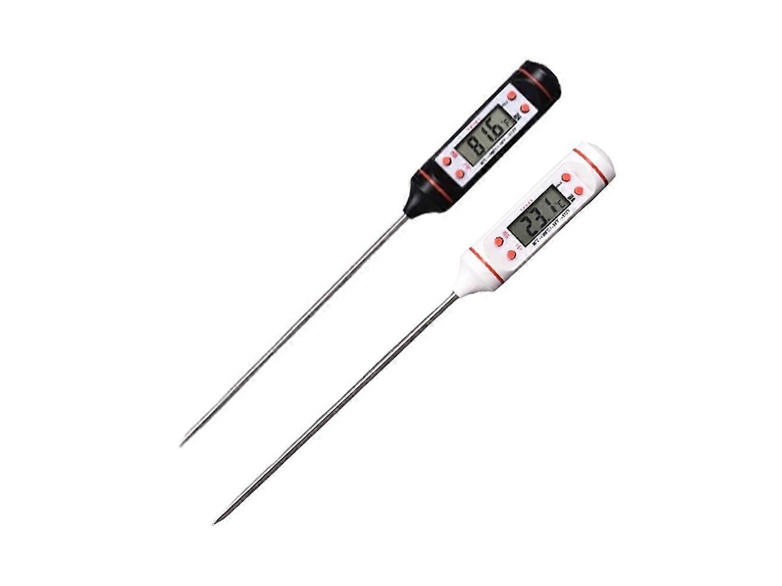 Termómetro electrónico para alimentos GOKOCO con pantalla LCD digital para cocinar, asar a la parrilla y preparar carnes al aire libre.