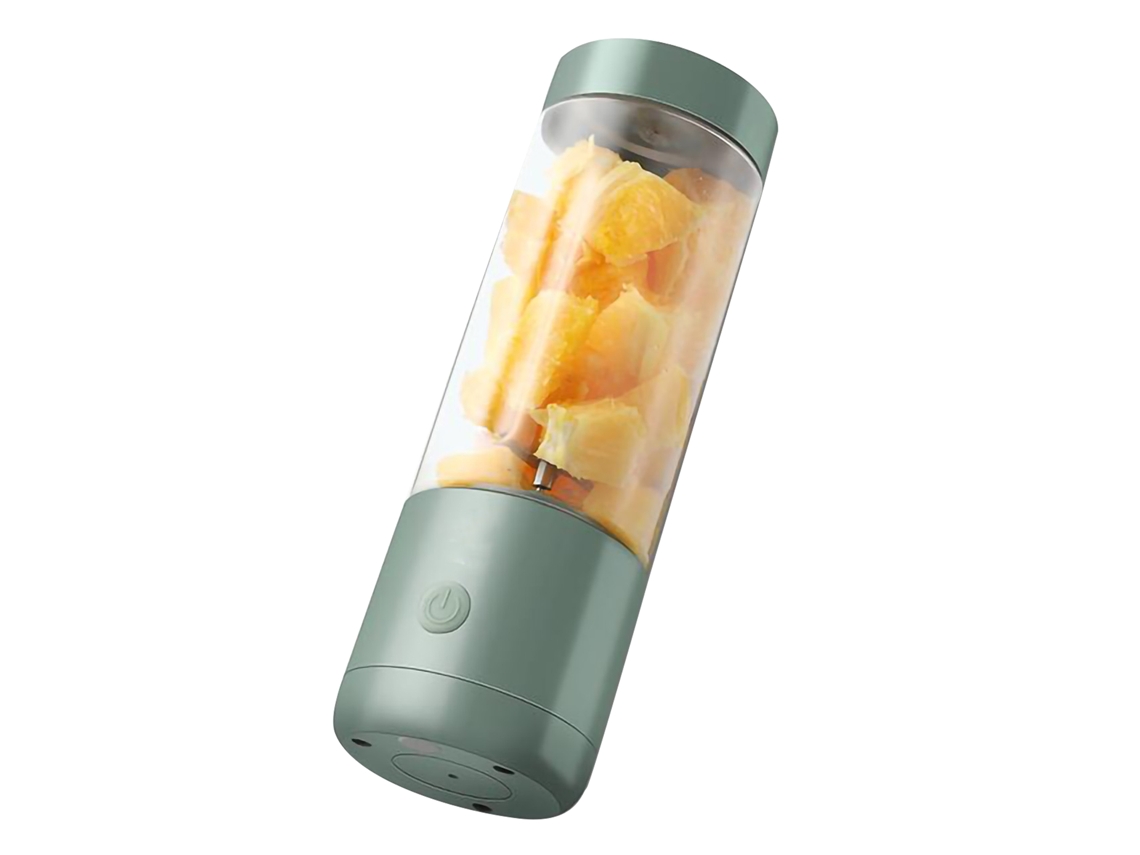 Batidora Eléctrica Portátil Usb De 400 Ml Y 40 W, De Acero Inoxidable 304, Con 4 Cuchillas Para Zumos Y Bebidas.