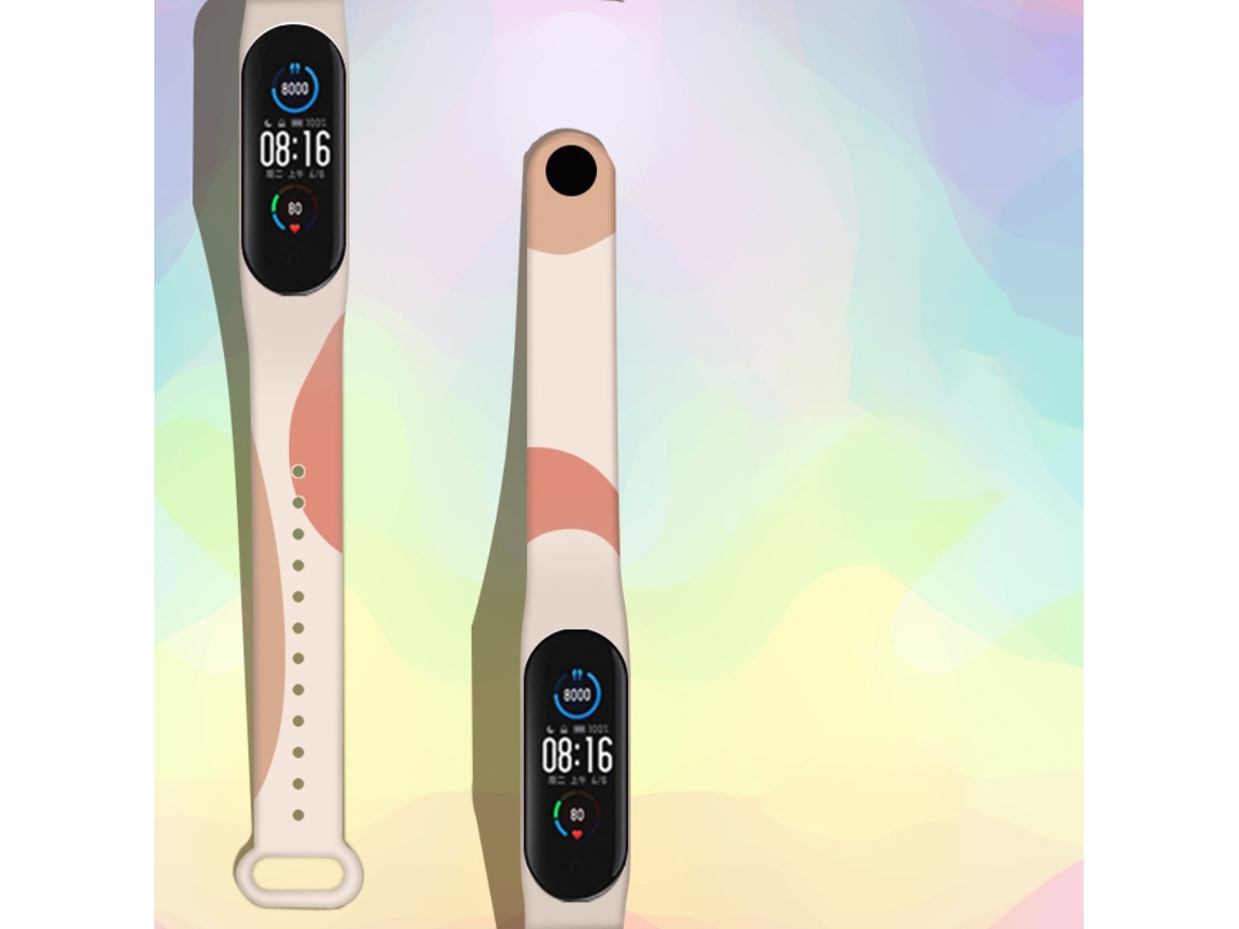Pulsera (diseño De Bloques De Color Para Xiaomi Mi Band 3/4/5/6)