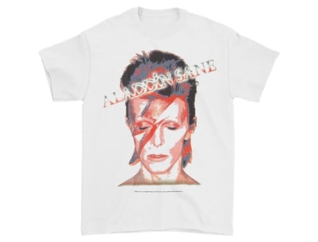 Camiseta ROCKINSTONE David Bowie Aladdin Sane (XL)