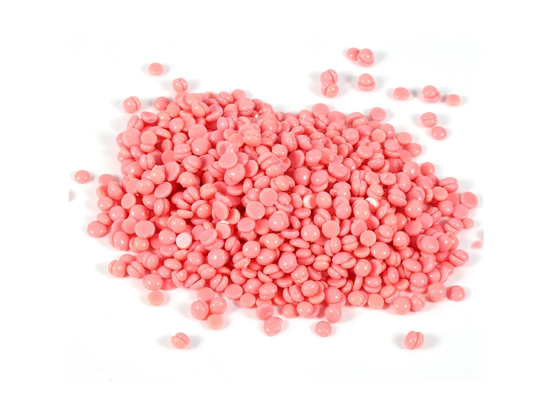 Cera Dura Depilatoria 50g Bolsa Frijoles Cera Para Depilar Braços Corpo Bikini (rosa)
