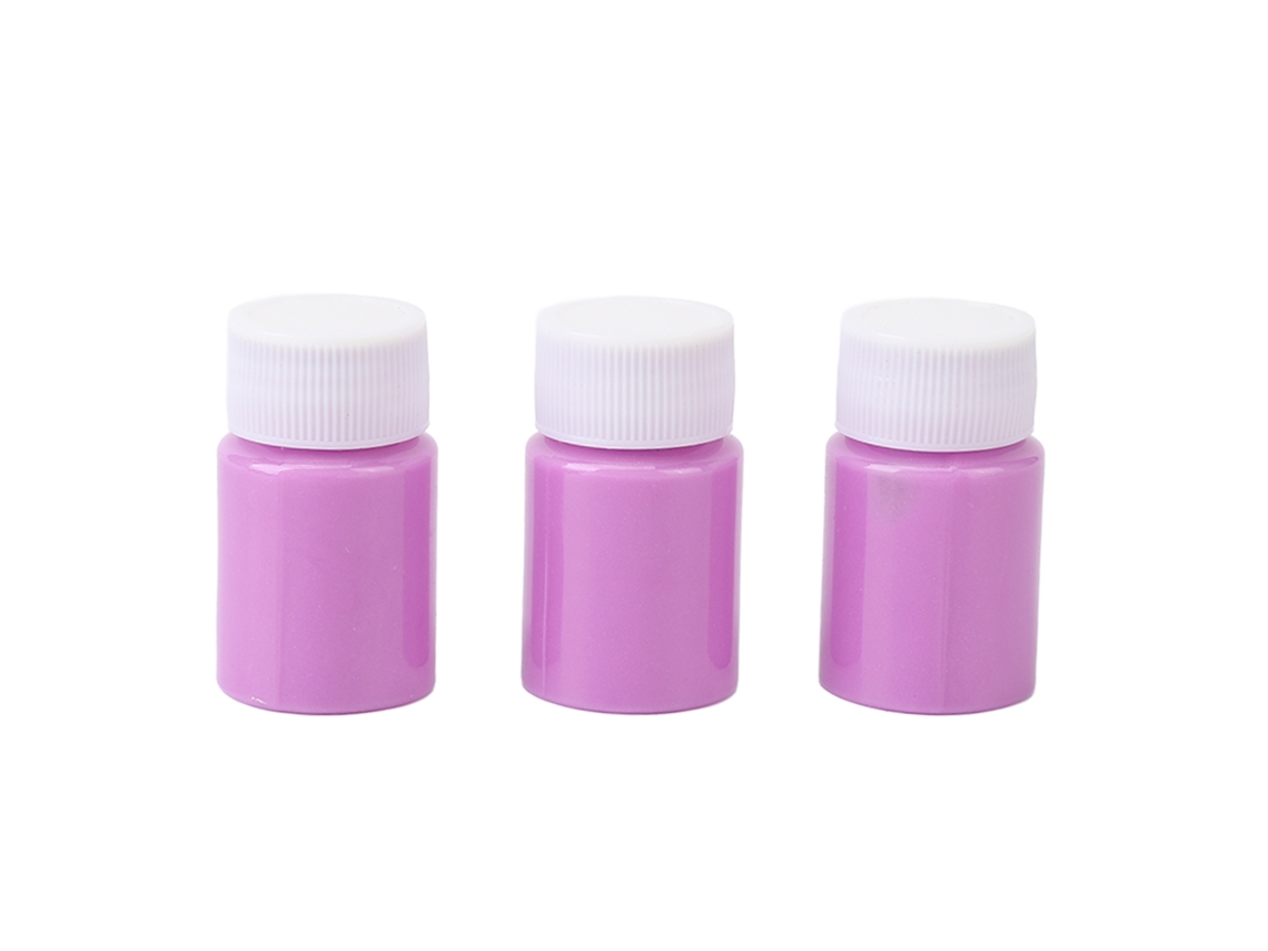 3pcs Pintura Corporal Y Facial Antidesvanecimiento Que Brilla En Negro Sobre Luz Negra