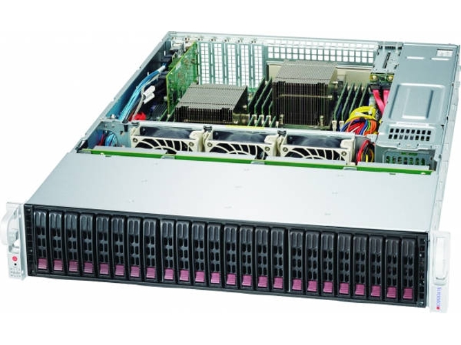Caja PC SUPERMICRO SuperChassis 216BE1C4-R1K23LPB (Rack - Negro)