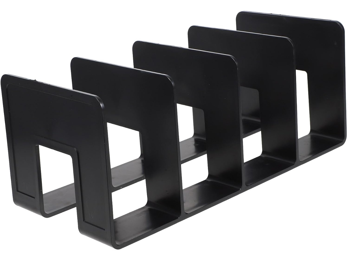 Besportble Organizador De Libros Y Archivos De Plástico Negro Healeved Y Plástico 32,50 X 14,50 X 13,00 Cm ...