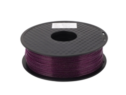 Filamento Pla Morado Transparente Brillante De 1,75 Mm, Resistente A La Rotura, Para Impresoras 3d.