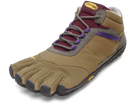 Zapato para Mujer VIBRAM FIVEFINGERS Trek Ascent Insulated Verde para Montaña (EU 36)