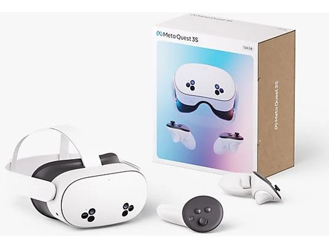 Gafas de Realidad Virtual META Quest 3S (128GB) | Worten.es