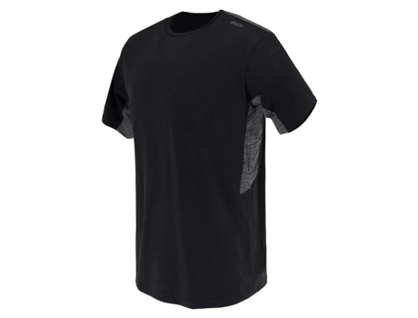 Camiseta de Hombre para Running JOLUVI Lyman Negro (L)