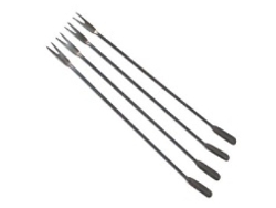 Juego 4 pinchos METALTEX marisco 251040