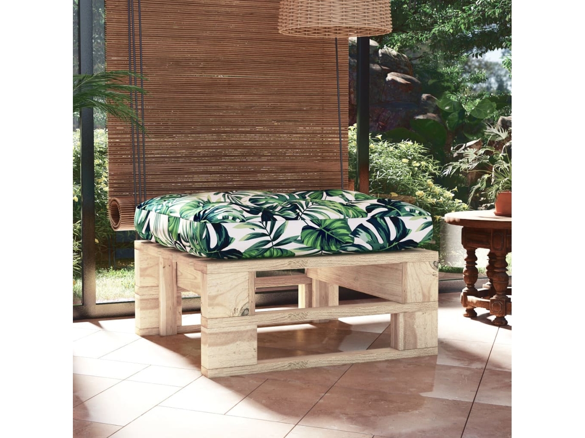 Otomana de jardín de paletas de pino impregnado Wsd49257 Lovely Home
