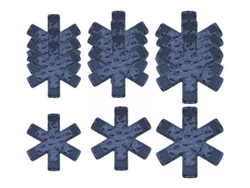 Protectores de ollas grises Protectores de utensilios slowmoose